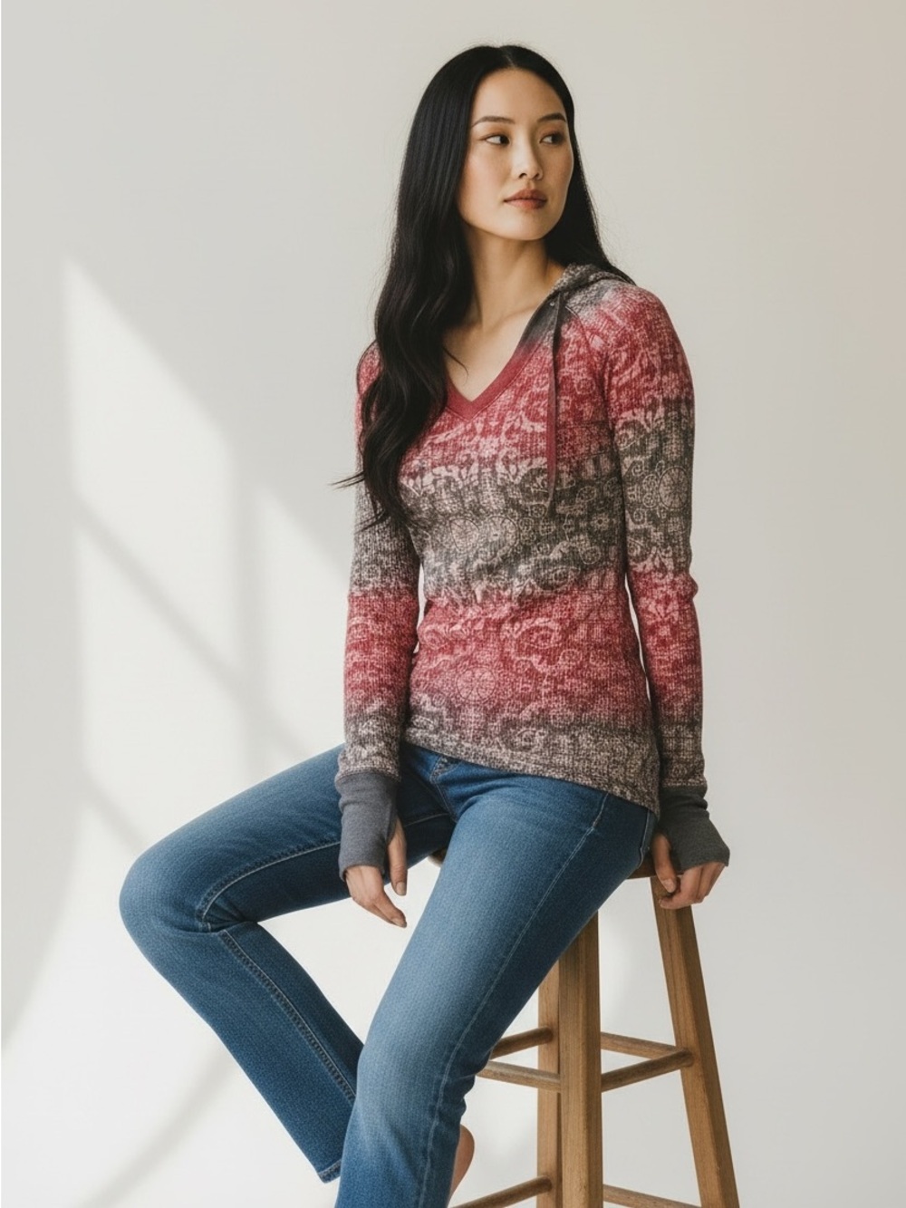 Buffalo kilana Waffle Top NWT